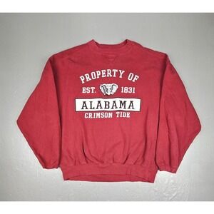 Vintage Alabama Crimson Tide Sweatshirt Mens XL Cadre Athletic Crewneck NCAA